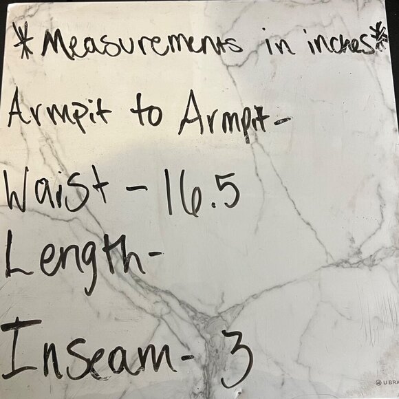 Altar’d state faux leather brown shorts with belt women’s‎ size large - Picture 8 of 8